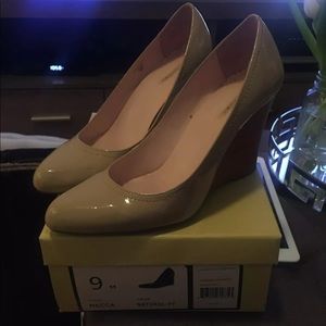 MaxStudio Mecca Natural PT Wedge Heels